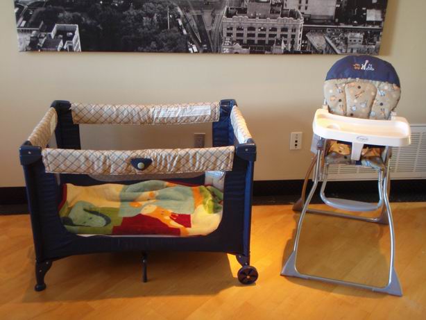 Babies are welcome;some nursery equipment included